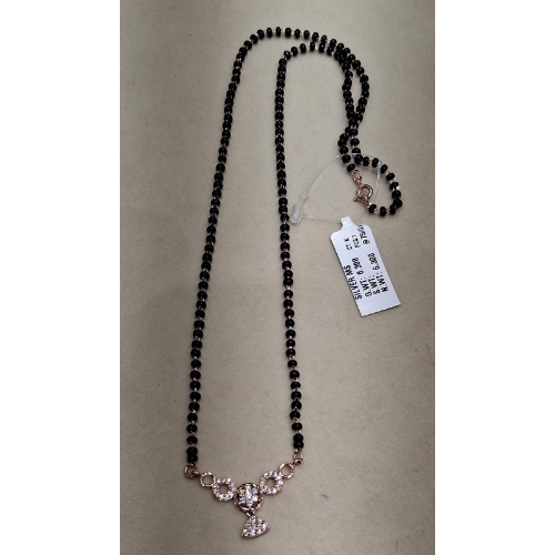 92.5 ROSE FINISH STERLING MANGALSUTRA