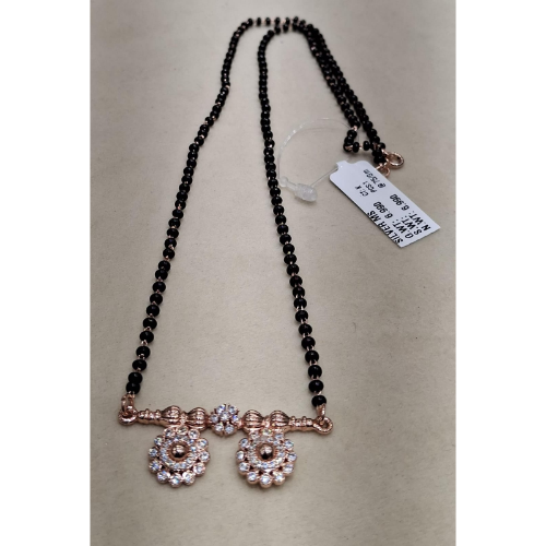 92.5 ROSE FINISH STERLING MANGALSUTRA