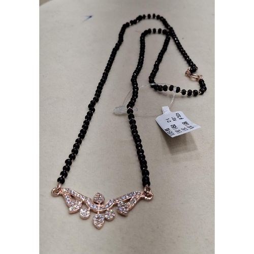 92.5 ROSE FINISH STERLING MANGALSUTRA