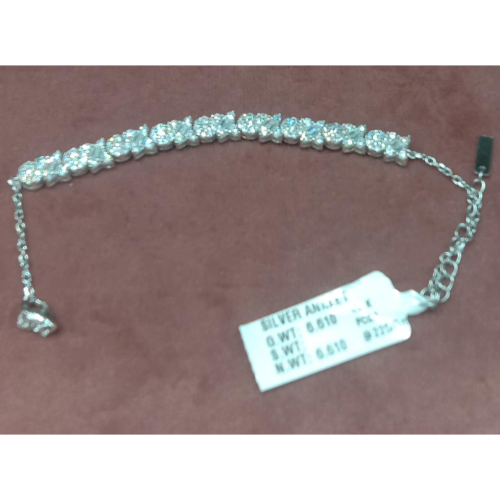 92.5 SILVER ANKLET