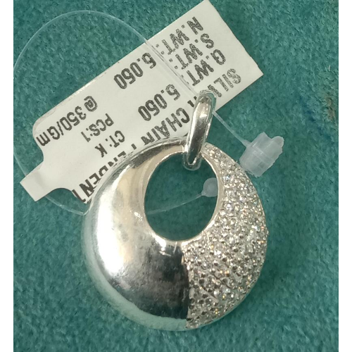 92.5. SILVER CHAIN PENDENT